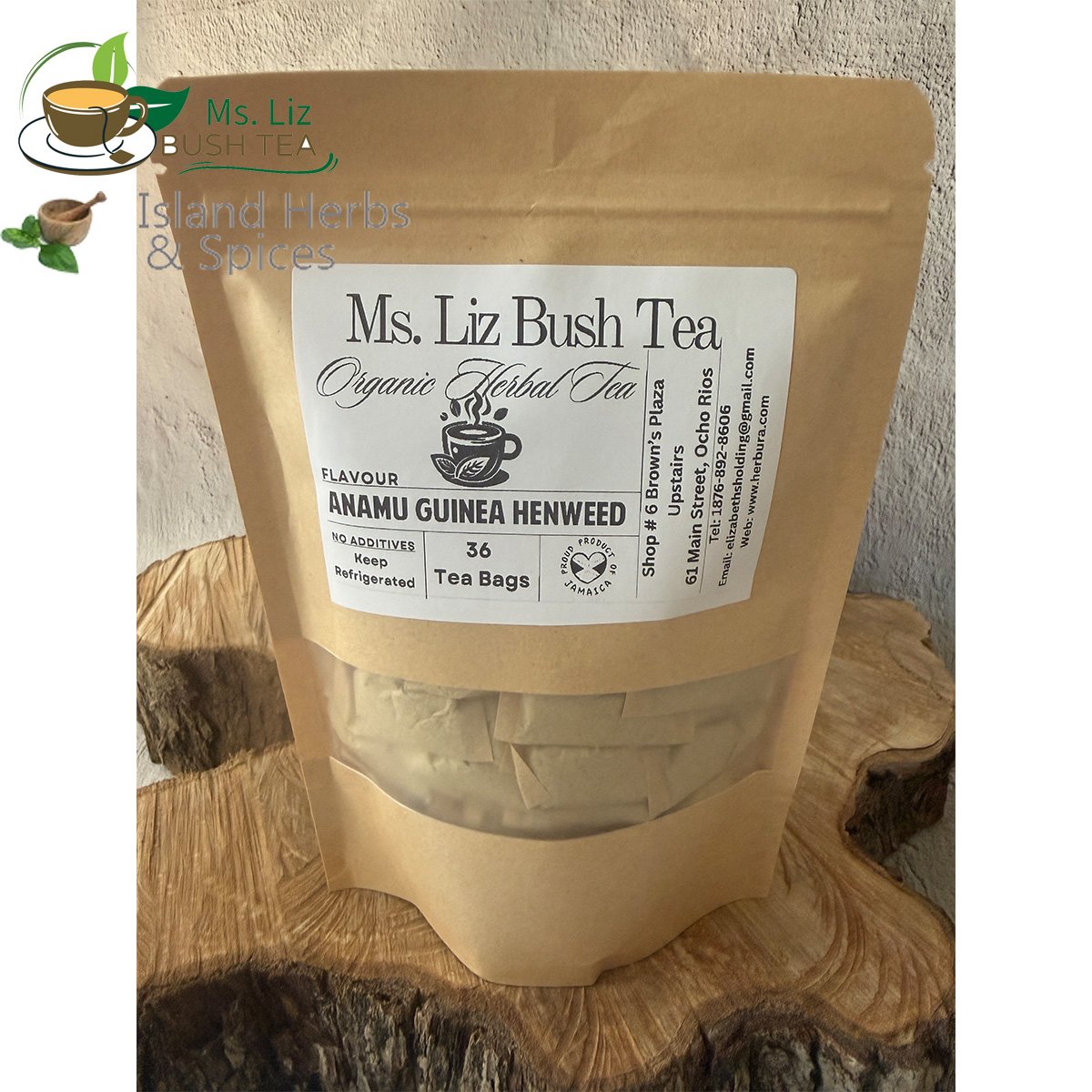 Guinea blue vervain 36 tea bags herbal tea