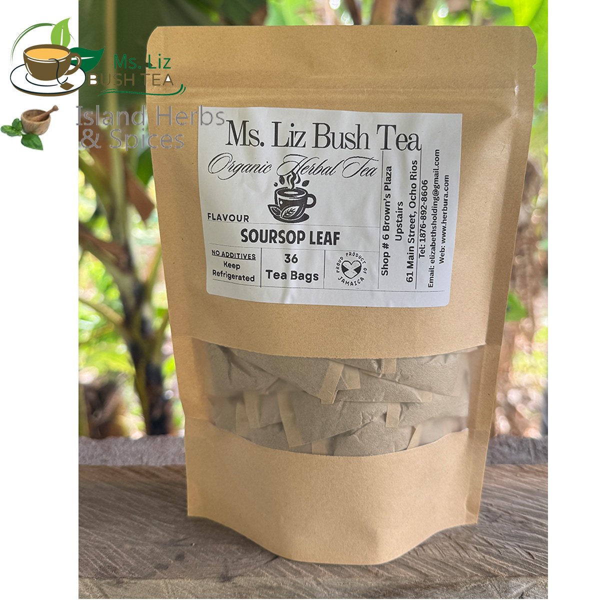 Soursop tea bags- 36 tea bags