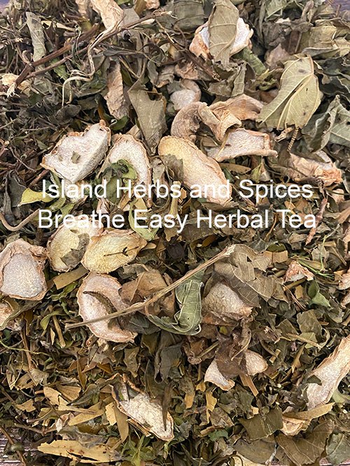 Island Herbs and Spices Breathe Easy Herbal Tea blend